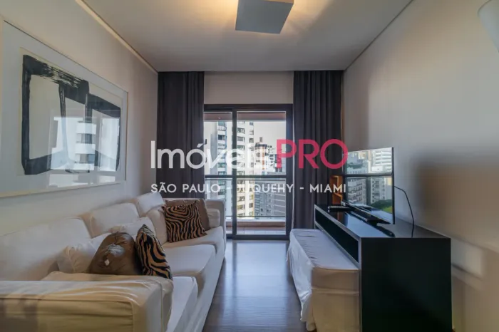 Apartamento para locação na Vila Nova Conceição - 45m² - Completo e com serviços!
