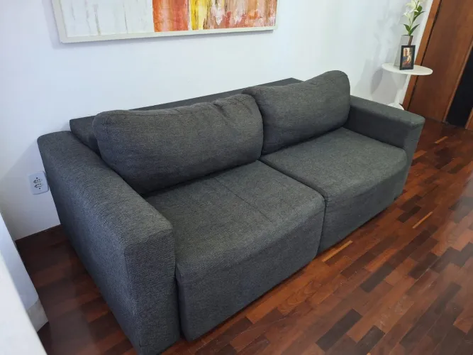 Sofá retratil 3 lugares