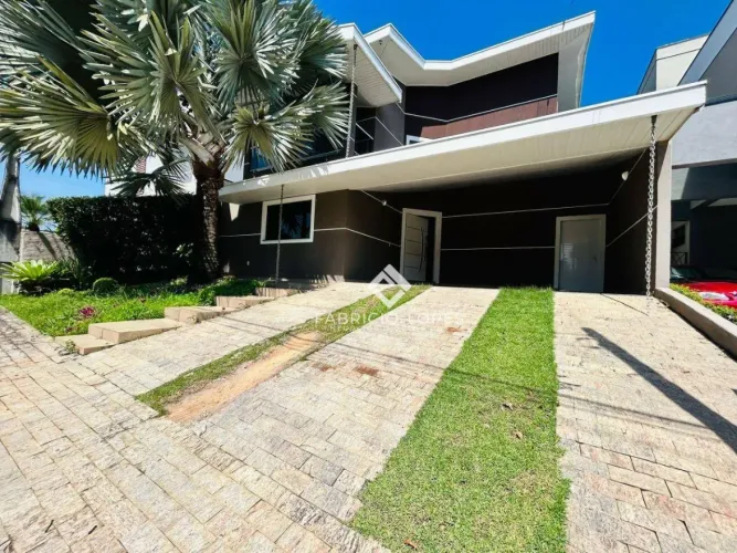 Sobrado com 4 dormitórios em condomínio para alugar, 290 m² - Quintas do Villa Branca - Ja