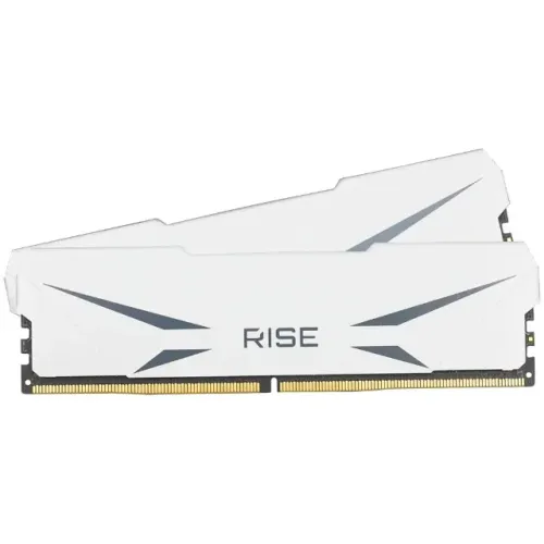 (NOVO) Memória RAM Rise Mode 32GB (2x16GB), 5200Mhz, DDR5, CL42, Zeus Series Branco