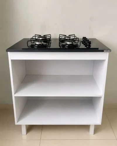 Vendo cooktop 04 bocas Itatiaia + Balcão Suporte