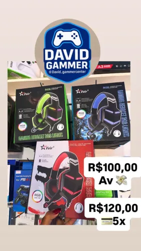 Fone HEADSET NOVO PC PS4 PS5 Xbox 