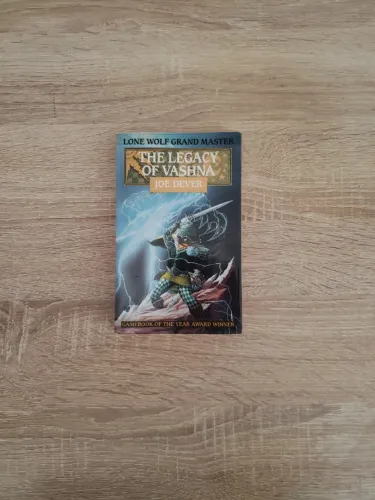 The Legacy of Vashna - Lone Wolf - Lobo Solitário - Livro jogo RPG