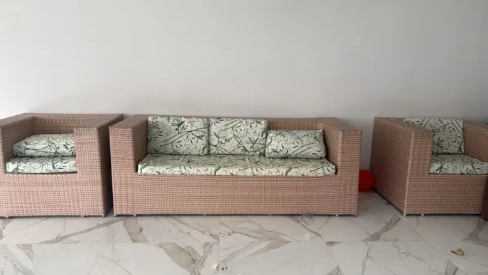 Conjunto de móveis de jardim