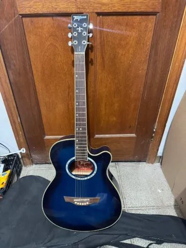 Violão Tagima Dallas Acoustic Azul - 6 Cordas de Aço