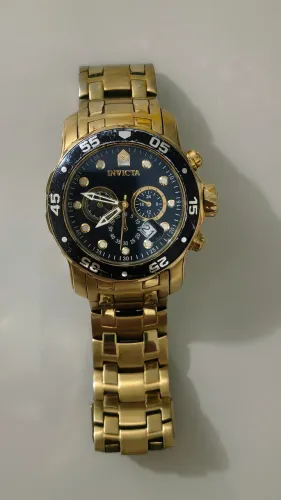 Relógio Invicta Pro Diver 0072 Original - Lindo e Robusto (Banhado Ouro 18k)