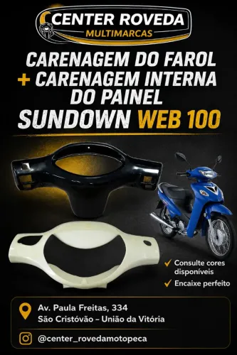 Carenagem Do Farol E Carenagem Do Painel Sundown Web 100 ...