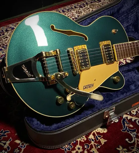 Gretsch G5655tg Cadillac Green com case