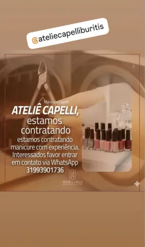Precisa-se de Manicure com experiência 