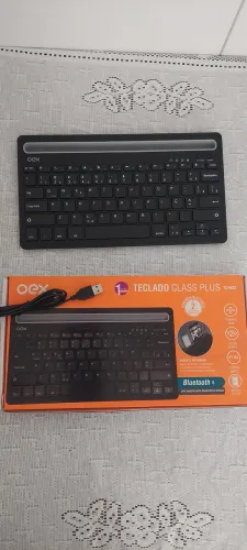 Teclado a bateria OEX Bluetooth