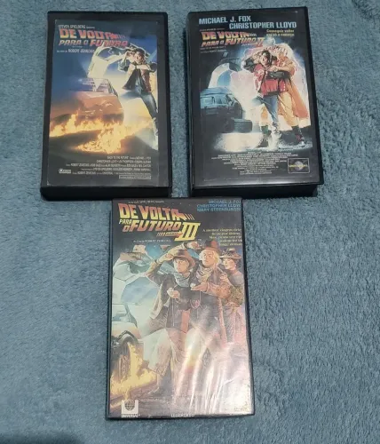 VhS Fita De volta para o futuro 1.2.3