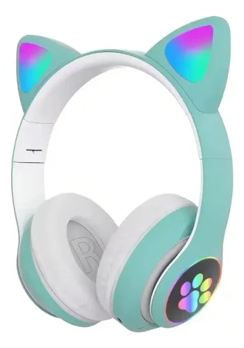 Fone Bluetooth Infantil KTS F-23M Sem Fio com LED Cor Sortida