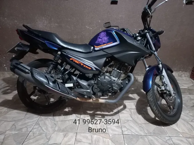 YAMAHA YBR 150 Factor ED UBS Blueflex