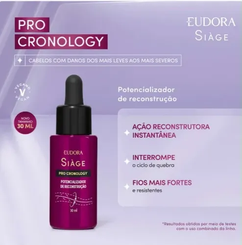 Potencializador de reconstrução (30ml) Eudora