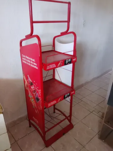 Vendo rack da coca cola