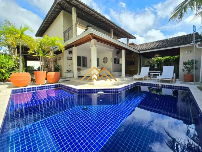 Casa de condomínio à venda em Lauro de Freitas, Buraquinho, com 4 quartos, 380,00m²