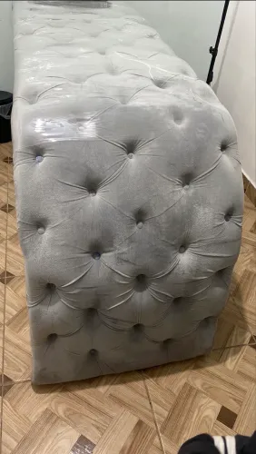 Maca de veludo cinza estética