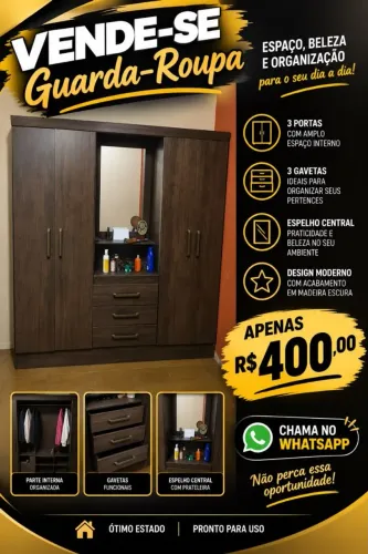Vendo guarda roupa
