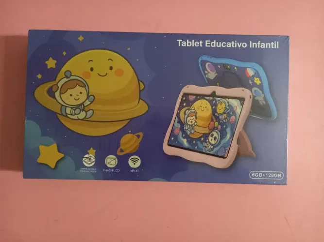 Tablet infantil azul