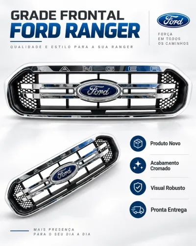 Grade Dianteira Ford Ranger 2018 a 2023 Original