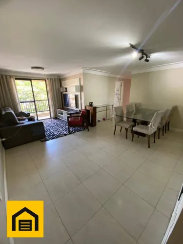 Apartamento com 3 dormitórios para alugar, 106 m² por R$ 4.753/mês - Vila Bocaina - Mauá/S