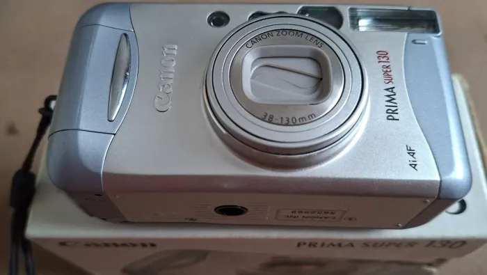 Câmera Canon Prima Super 130 Para Colecionadores