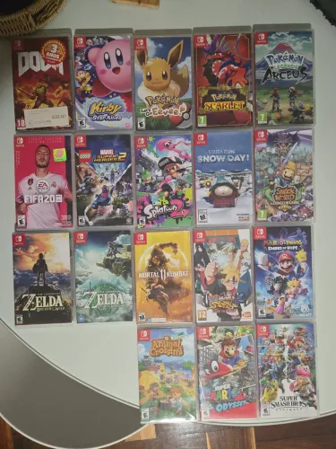 Jogos Nintendo Switch - Conferir Descrição
