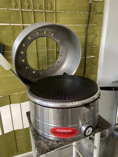 Forno Paulistano P40 c/ tampa de vidro