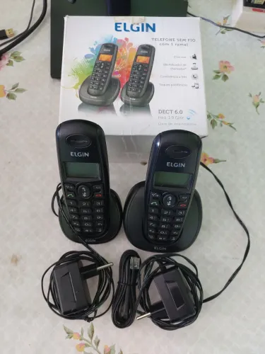Kit Telefone Sem Fio Elgin TSF 702SE + 1 Ramal