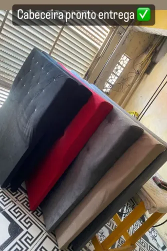 Cabeceira casal de fábrica em várias cores (PASSE JÁ O CEP)