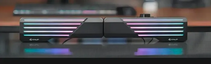 Caixa de som soundbar horus RGB controlável, nova lacrada na caixa.