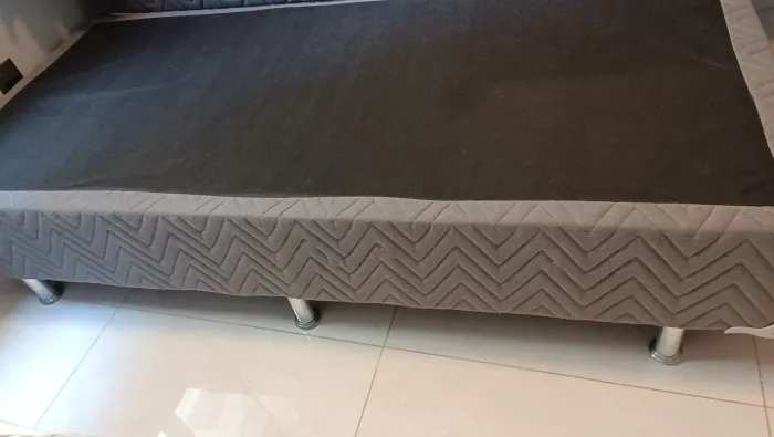 Base Cama Box para Colchão Solteiro