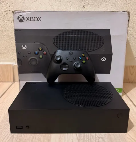 Xbox series s 1TB edição black carbón com caixa 