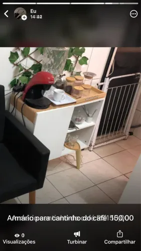Armário pra cantinho do café