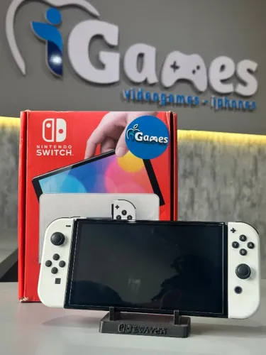 Nintendo Switch Oled Desb + 20 Jogos | Loja Física - Promoção iGames Day
