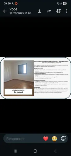 Quarto em condomínio