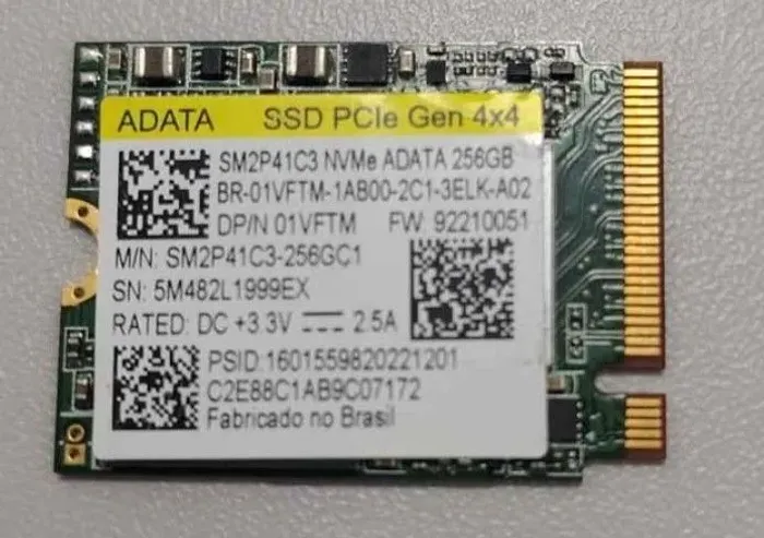 SSD Nmve 256gb PCie Gen 4x4
