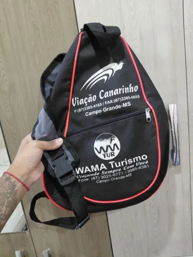 Mochila transversal Usada - Entrego 