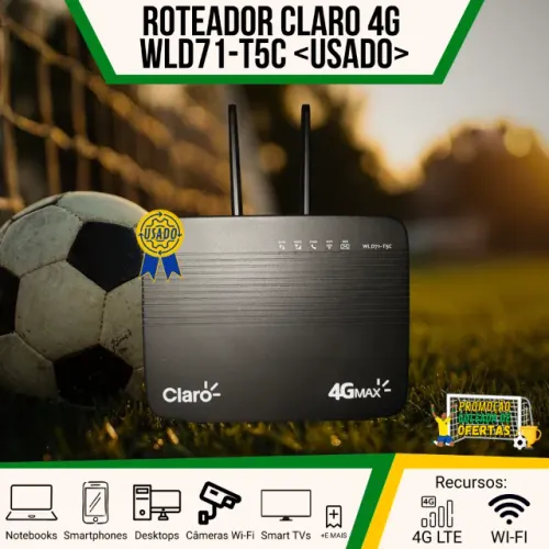 Roteador Claro Wld71-t5c 4g Desbloqueado