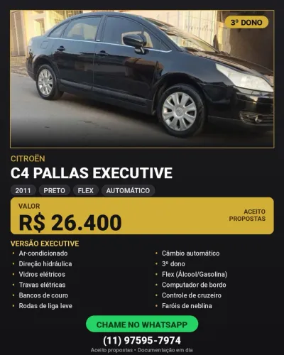 Citroen C4 Pal.excl/excl(tech.) 2.0/2.0 Flex AUT 2011