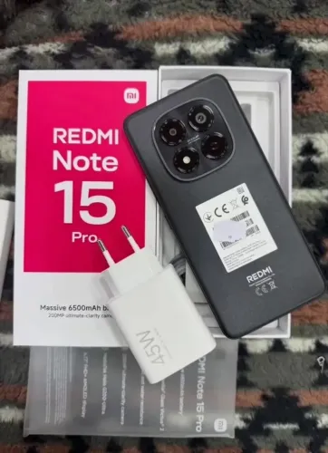XIAOMI REDMI NOTE 15 PRO 512GB/12GB RAM - APARELHO CELULAR NOVO COM GARANTIA