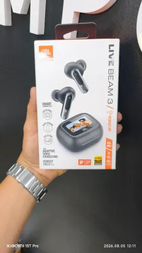 Vende novo lacrado Fone De Ouvido Jbl Live Beam 3 Preto Com Tela