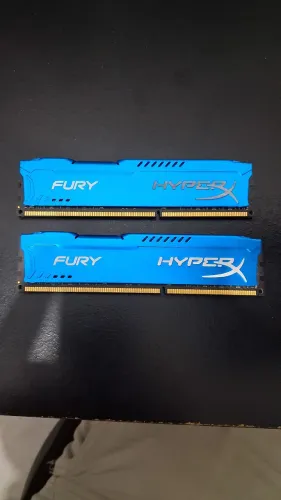 Memória De Computador Ddr3 16Gb (8GbX2) 1300Mhz Gamer "HYPERX" Semi nova