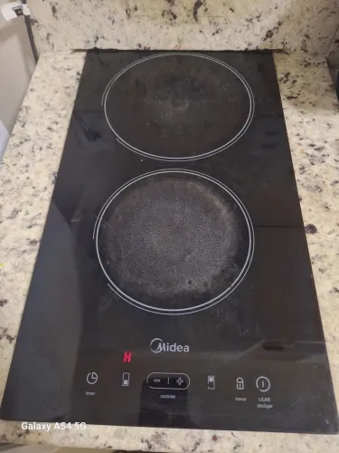 Cooktop Elétrico Midea 2 bocas