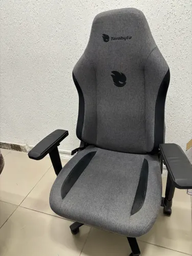 Cadeira Gamer Terabyte Style, Reclinável , 4D, cinza e preta