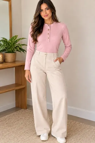 Body Feminino Rosa | TAM. "G".