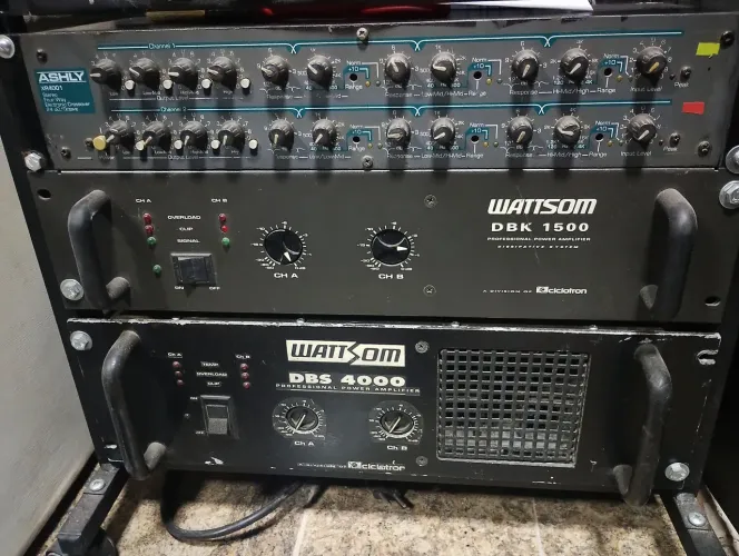 Amplificadores e crossover