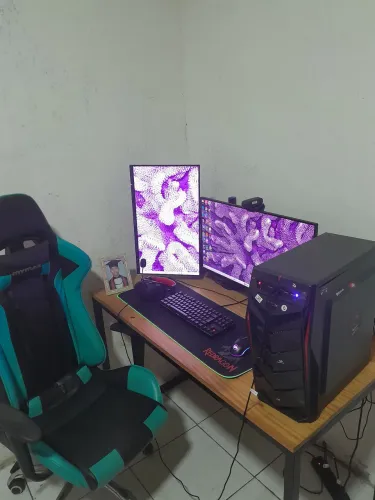 Vendo gabinete gamer completo 