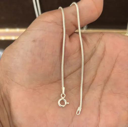 Pulseira rabo de rato prata 925