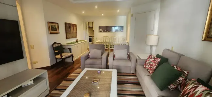 Apartamento Mobiliado para Locação | 96 m² | 3 Dormitórios | 1 Suíte | 2 Vagas | Brooklin
